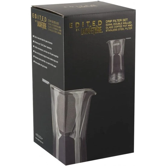 La Cafetière Double Walled Drip Filter, 520ml, 5200449 Shop quality La Cafetière Double Walled Drip Filter, 520ml in Kenya from vituzote.com Shop in-store or online and get countrywide delivery!