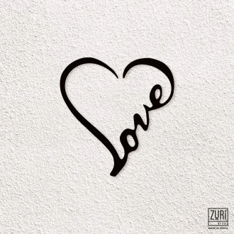 Zuri Love' Metal Wall Art - Made in Kenya