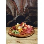 Artesa Acacia Wood Lazy Susan Turntable Platter