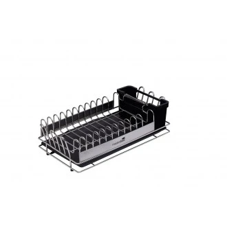 Master Class Small Stainless Steel Dish Drainer Rack, 41 x 22 x 13 cm 