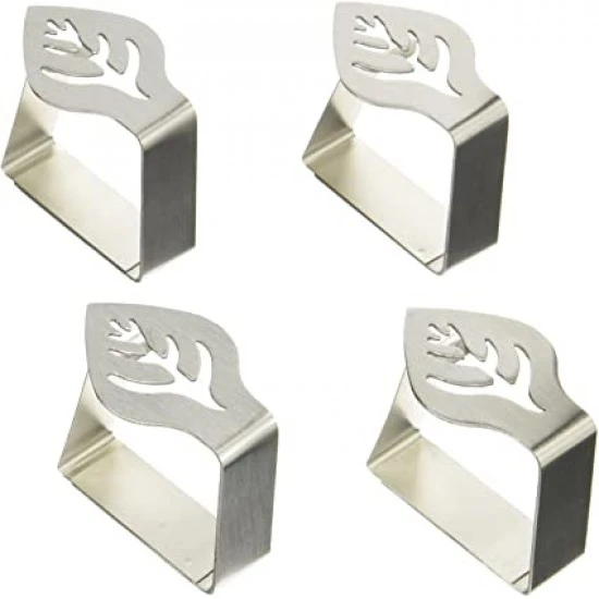 Shop quality Kitchen Craft Set of 4 Leaf Shaped Stainless Steel Table Cloth Clips in Kenya from vituzote.com Shop in-store or online and get countrywide delivery!