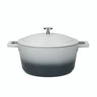 Master Class Lightweight 2.5 Litre Casserole Dish with Lid - Ombre Grey