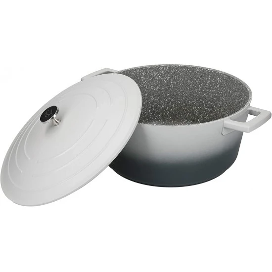 Shop quality Master Class Large Casserole Dish with Lid, Lightweight Cast Aluminium, Induction Hob and Oven Safe, Ombre Grey, 5 Litre/28 cm in Kenya from vituzote.com Shop in-store or online and get countrywide delivery!