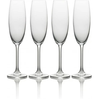 Mikasa Julie Set Of 4 237ml Flute Glasses