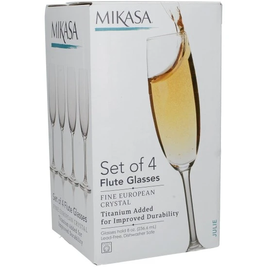 Shop quality Mikasa Julie Set Of 4 237ml Flute Glasses in Kenya from vituzote.com Shop in-store or online and get countrywide delivery!