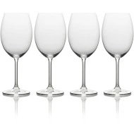 Mikasa Julie Set of 4 Bordeaux Wine Glasses, 610ml