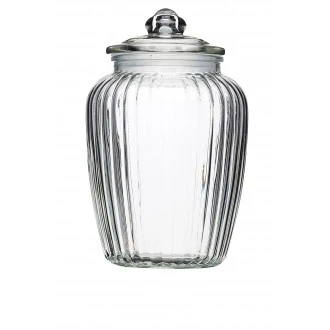 Home Made Large Glass Storage Jar, 2.2 Litres - Clear