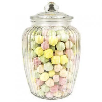 Home Made Large Glass Storage Jar, 2.2 Litres - Clear