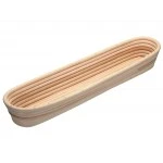 Kitchen Craft Baguette Proving Basket - Rattan