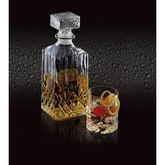 BarCraft Cut-Glass Whisky Decanter and Tumbler Gift Set (5 Pieces), BCDECSET Shop quality BarCraft Cut-Glass Whisky Decanter and Tumbler Gift Set (5 Pieces) in Kenya from vituzote.com Shop in-store or online and get countrywide delivery!