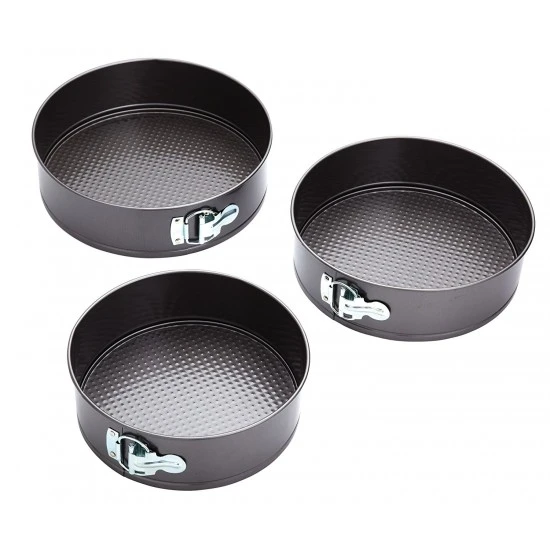 Kitchen Craft Non-Stick Springform Cake Tins (Set of 3 : 8½", 9½" and 10"), KCCAKESET3 Shop quality Kitchen Craft Non-Stick Springform Cake Tins (Set of 3 : 8½", 9½" and 10") in Kenya from vituzote.com Shop in-store or online and get countrywide delivery!