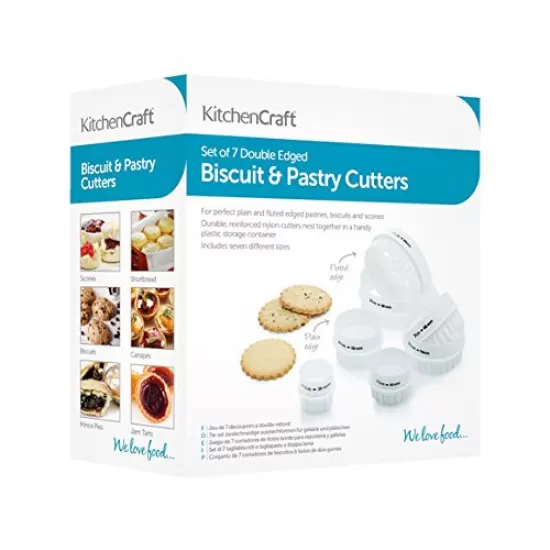 Kitchen Craft Plastic Double Edged Biscuit/Pastry Cutters, KC7PASTRY Shop quality Kitchen Craft Plastic Double Edged Biscuit/Pastry Cutters in Kenya from vituzote.com Shop in-store or online and get countrywide delivery!