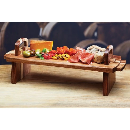 Artesà Acacia Wood Antipasti Platform Platter, Rustic Acaccia Wood, Gift Boxed, ARTSBMED Shop quality Artesà Acacia Wood Antipasti Platform Platter, Rustic Acaccia Wood, Gift Boxed in Kenya from vituzote.com Shop in-store or online and get countrywide delivery!