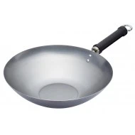 Kitchen Craft Orient Carbon Steel Wok, 30 cm