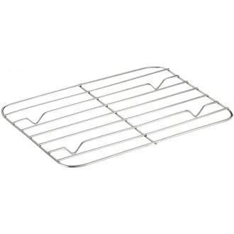 Kitchen Craft Small Stainless Steel Roasting Tin with Rack, 10.5" x 8" inches