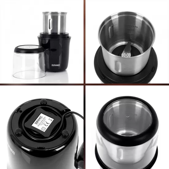 Shop quality Duronic Premium 250 Watt Electric Coffee Grinder - Stainless Steel Blade in Kenya from vituzote.com Shop in-store or online and get countrywide delivery!