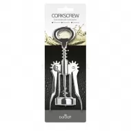 BarCraft Double Handled Chrome Wing Corkscrew