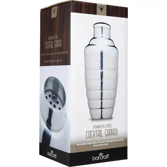 BarCraft Stainless Steel Mirror Polished Finish Cocktail Shaker, 500ml, KCBCSHAK5 Shop quality BarCraft Stainless Steel Mirror Polished Finish Cocktail Shaker, 500ml in Kenya from vituzote.com Shop in-store or online and get countrywide delivery!