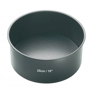 Master Class Non-Stick Deep Round Cake Tin with Loose Base - 25 cm (10 inch)