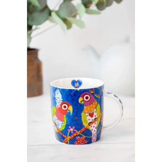 Maxwell & Williams Love Hearts Animal Mug with Rainbow Girls Design, Gift Boxed, 370 ml