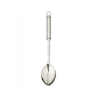 Kitchen Craft Professional Stainless Steel Long Oval Handled Cooking Spoon