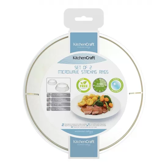 Kitchen Craft 2-Piece Microwave-Stacking Plate Rings, 22cm Base Diameter, KCMRING Shop quality Kitchen Craft 2-Piece Microwave-Stacking Plate Rings, 22cm Base Diameter in Kenya from vituzote.com Shop in-store or online and get countrywide delivery!
