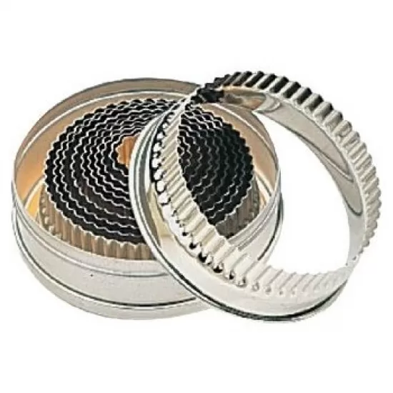 Kitchen Craft Set Of 11 Assorted Fluted Pastry Cutters In Storage Tin, CUTSET Shop quality Kitchen Craft Set Of 11 Assorted Fluted Pastry Cutters In Storage Tin in Kenya from vituzote.com Shop in-store or online and get countrywide delivery!