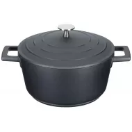 Master Class Induction-Safe Non-Stick Casserole Dish, 2.5 Liters - Black