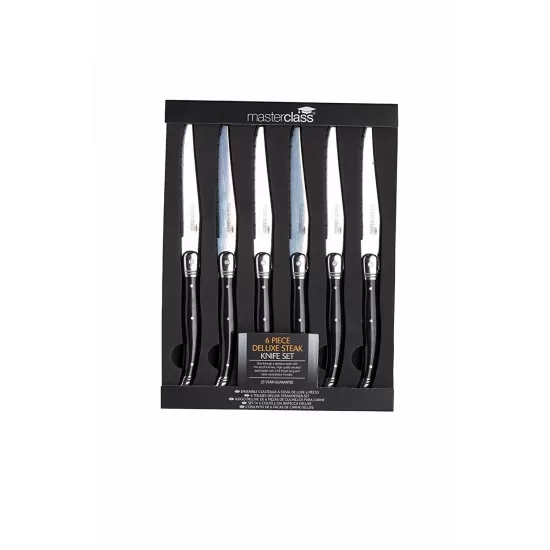 Master Class Luxury Stainless Steel Steak Knives (Set of 6), MCSTEAK6 Shop quality Master Class Luxury Stainless Steel Steak Knives (Set of 6) in Kenya from vituzote.com Shop in-store or online and get countrywide delivery!