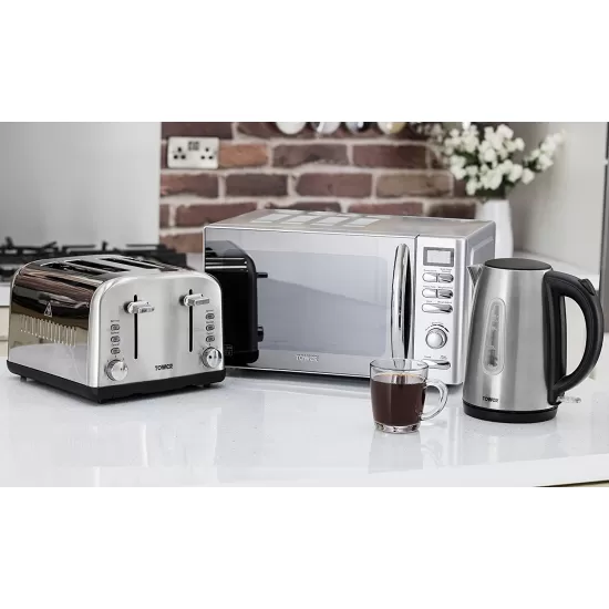 Tower Infinity Rapid Boil Jug Kettle, 3000 Watts, 1.7 Litre, Brushed Stainless Steel - Highly Rated Kettle, T10015 Shop quality Tower Infinity Rapid Boil Jug Kettle, 3000 Watts, 1.7 Litre, Brushed Stainless Steel - Highly Rated Kettle in Kenya from vituzote.com Shop in-store or online and get countrywide delivery!