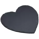 Artesà Heart-Shaped Slate Serving Platter, 25 cm (10")