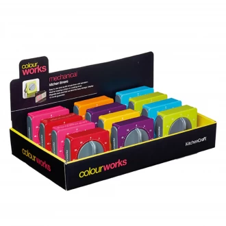 Colourworks Mechanical Kitchen Timer ( Actual Color May Vary)