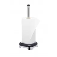 Lovello Retro Metal Kitchen Roll Holder, Midnight Black