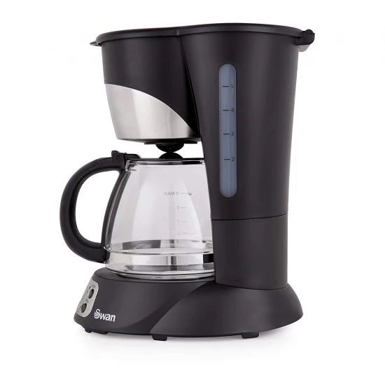 Swan 750ml Programmable Coffee Maker with Anti Drip Function, 700w, Black, SK13130N Shop quality Swan 750ml Programmable Coffee Maker with Anti Drip Function, 700w, Black in Kenya from vituzote.com Shop in-store or online and get countrywide delivery!