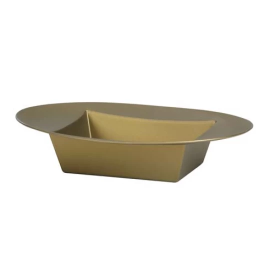 Shop quality Designer Bowl  for Flower, Oval, Gold 25 x 1 in Kenya from vituzote.com Shop in-store or online and get countrywide delivery!