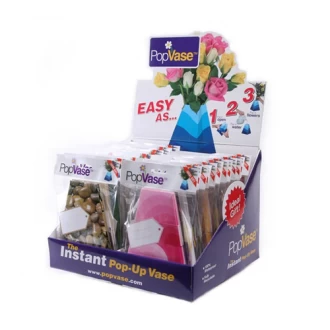 Pop Vase, Assorted Colors