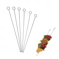Kitchen Craft Flat Sided Skewers 30cm pack of Six (6)