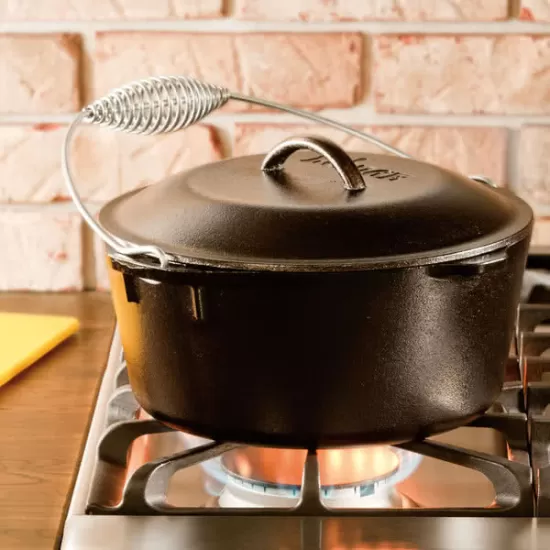 Lodge Dutch Oven with Spiral Handle Bail and Iron Cover, 5-Litre, L8DO3 Shop quality Lodge Dutch Oven with Spiral Handle Bail and Iron Cover, 5-Litre in Kenya from vituzote.com Shop in-store or online and get countrywide delivery!