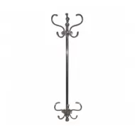 Premier 12 Coat Hook Hanger - Aluminium Polished Reflective Look ( Wall Mounted)