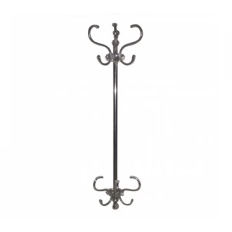 Premier 12 Coat Hook Hanger - Aluminium Polished Reflective Look ( Wall Mounted)