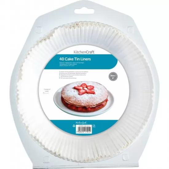 Shop quality Kitchen Craft Non-Stick Round Paper Cake Tin Liners, 16 cm (Pack of 40) in Kenya from vituzote.com Shop in-store or online and get countrywide delivery!