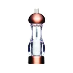 MasterClass Copper Effect Salt Mill, Transparent/Chopper, 14.5 cm