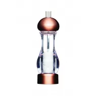 MasterClass Copper Effect Salt Mill, Transparent/Chopper, 14.5 cm