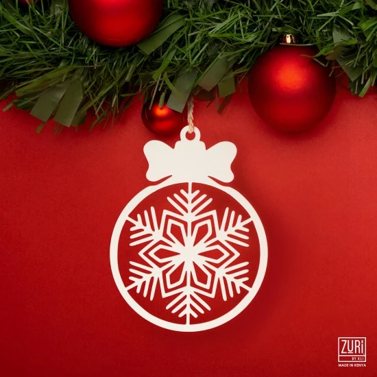 Zuri Christmas Ornaments - Set of 3 - Made in Kenya, COW2 Shop quality Zuri Christmas Ornaments - Set of 3 - Made in Kenya in Kenya from vituzote.com Shop in-store or online and get countrywide delivery!