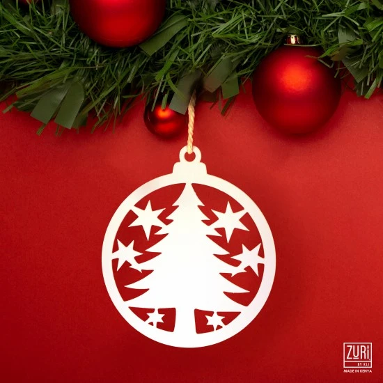 Zuri Christmas Ornaments - Set of 3 - Made in Kenya, COW2 Shop quality Zuri Christmas Ornaments - Set of 3 - Made in Kenya in Kenya from vituzote.com Shop in-store or online and get countrywide delivery!