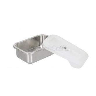 Master Class All-in-One Snack-Sized Stainless Steel Dish, 500ML - Microwave Safe