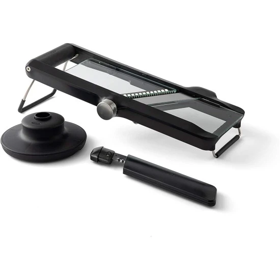 Chef n Glass Premium Mandoline Glass Deck with Slicer with 3 Cutting Blades, Black, 5255883KC Shop quality Chef n Glass Premium Mandoline Glass Deck with Slicer with 3 Cutting Blades, Black in Kenya from vituzote.com Shop in-store or online and get countrywide delivery!