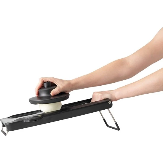 Chef n Glass Premium Mandoline Glass Deck with Slicer with 3 Cutting Blades, Black, 5255883KC Shop quality Chef n Glass Premium Mandoline Glass Deck with Slicer with 3 Cutting Blades, Black in Kenya from vituzote.com Shop in-store or online and get countrywide delivery!