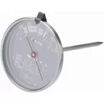 Taylor Professional Stainless Steel Meat Thermometer Leave in Stove with Height Chart