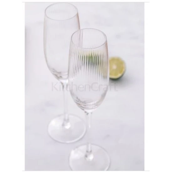 BarCraft Set of 2 Ridged Champagne Flutes, BCCF2PCRIDG Shop quality BarCraft Set of 2 Ridged Champagne Flutes in Kenya from vituzote.com Shop in-store or online and get countrywide delivery!